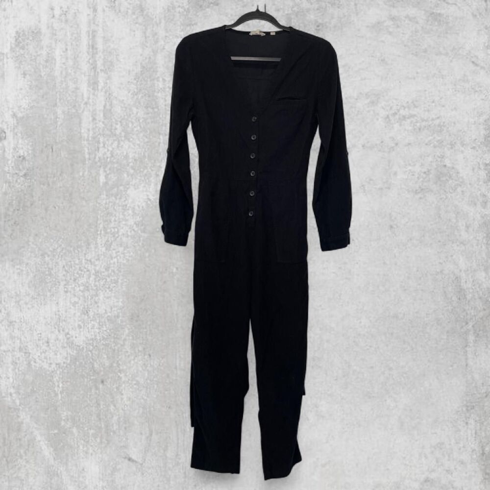 FatFace Corduroy Belted Button Jumpsuit Size 6